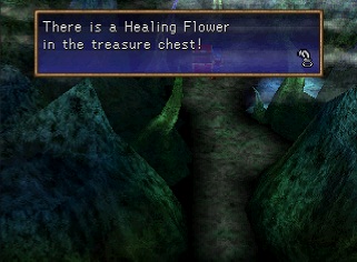 A healing flower in a chest