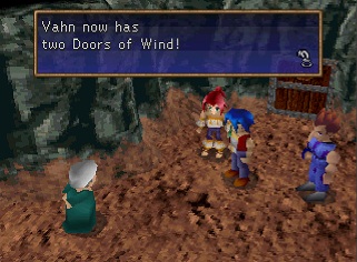 Two doors of wind given by the witch