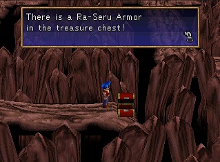 ra-seru armor in a chest