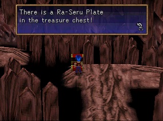 ra-seru plate in a chest