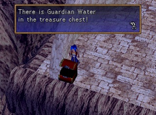 guardian water from a chest