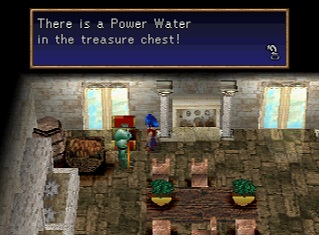 power water from a chest