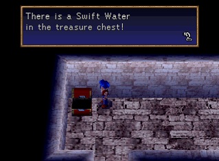 swift water from a chest