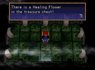 healing flower in a chest