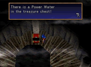 power water in a chest