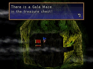 Gala Mace in a chest