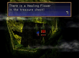 healing flower in a chest