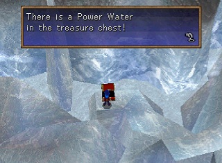 power water in a chest