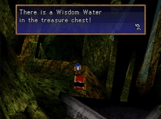 Wisdom Water in a chest