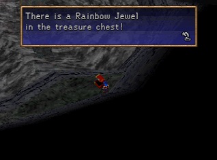 rainbow jewel in chest