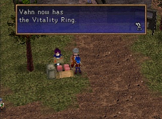 Vitality ring from salesman