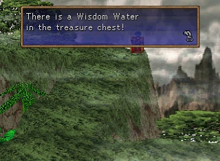 wisdom water in chest