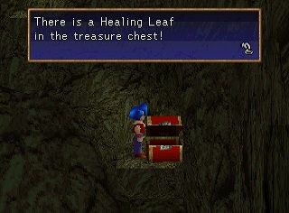 Healing Leaf in chest