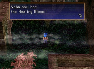 healing bloom in grass