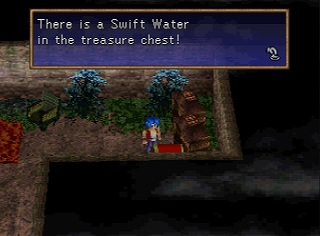 swift water in a chest