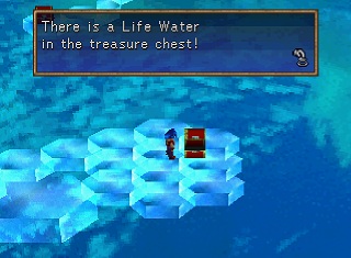 life water in a chest