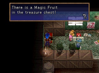 magic fruit in a chest