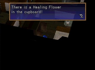 healing flower in cupboard