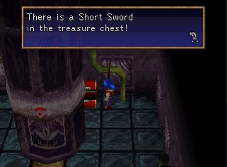 Short Sword in a chest