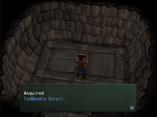 iceneedle scroll in chest